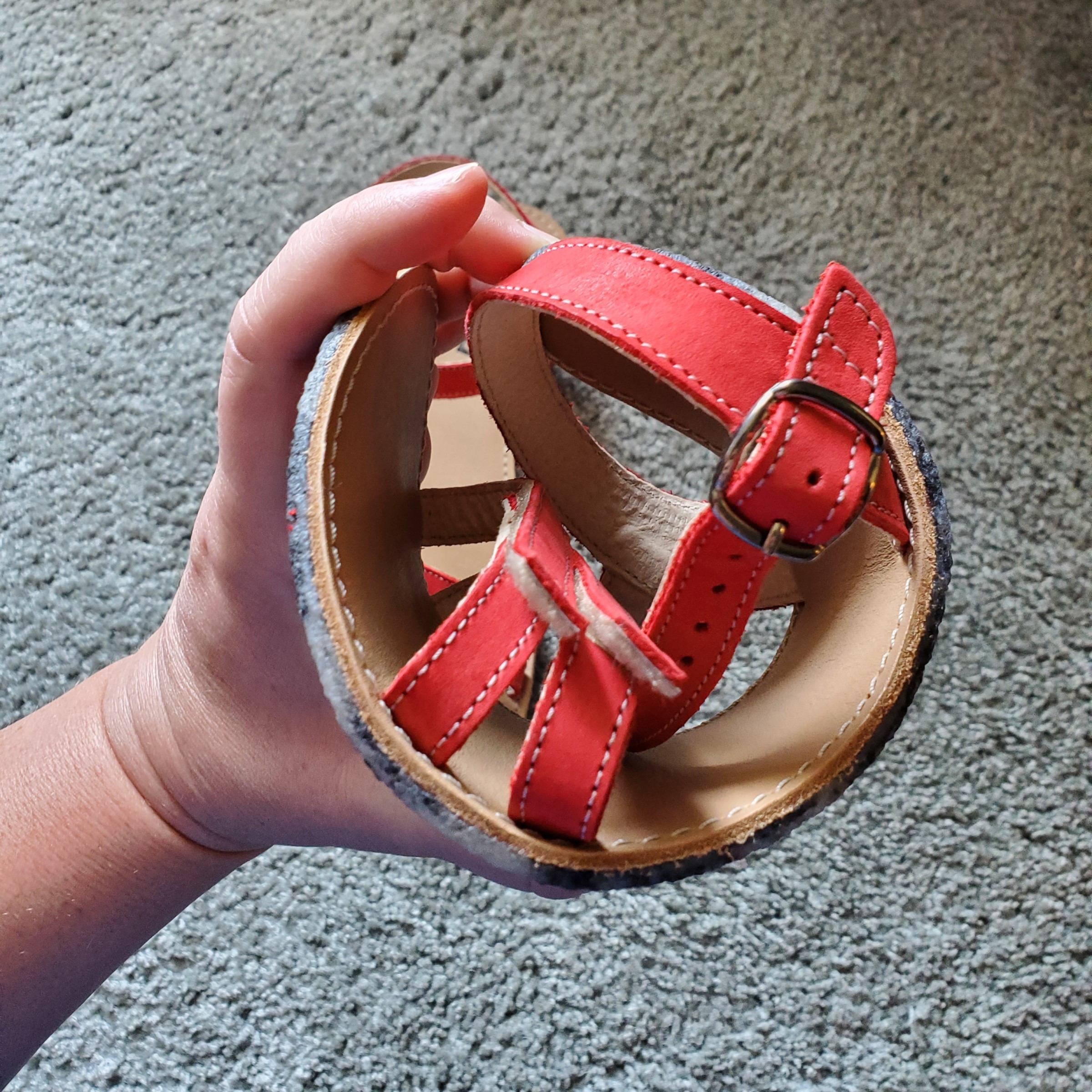 nike slides with bubble